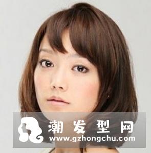 齐肩短发怎么扎 多色染发这样扎大放异彩