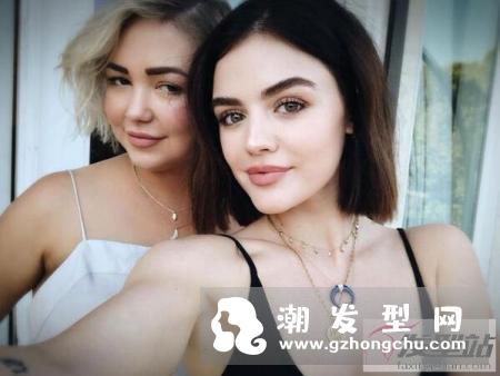 短发女生必读！LUCY HALE 的五个帅气短发造型