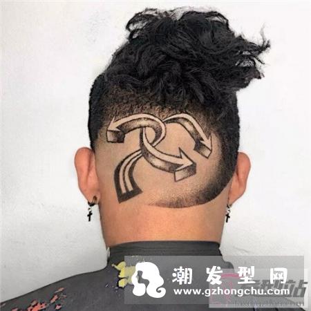 男生脑后雕刻发型 国外备受欢迎造型款