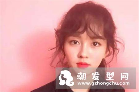 字母刘海头发图片 适合什么脸型