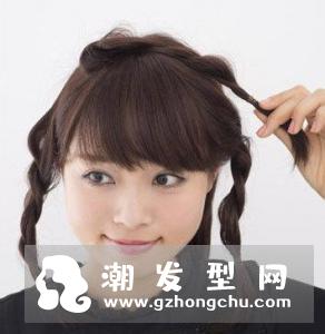 花环编发教程图解 森系甜美动人
