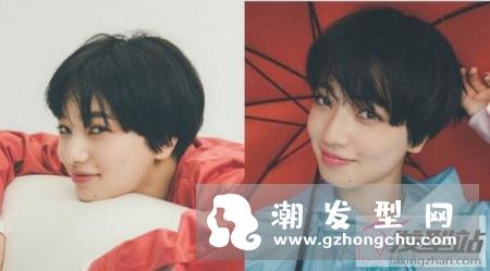 适合女生剪的帅气短发 小松菜奈剪超短发男仔头更活泼