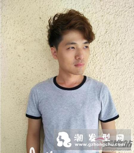 男生烫发发型 型男必备16款男士烫卷发精选