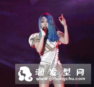 张韶涵发型图片 是什么脸型