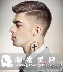 男生推后脖发型 简约帅气潮男必备