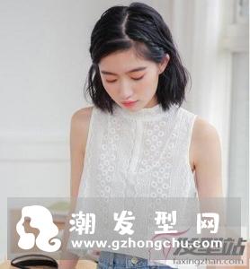 文艺风短发造型设计 清新靓丽自然就是美