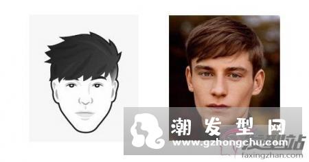 适合菱形脸男生的发型 时尚百搭超帅气型男发型
