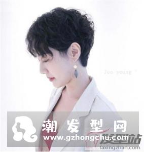 超短发怎么烫好看 清爽利落比男生还帅