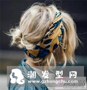 适合热天的短发扎发 这十款质扎发甜美如精灵