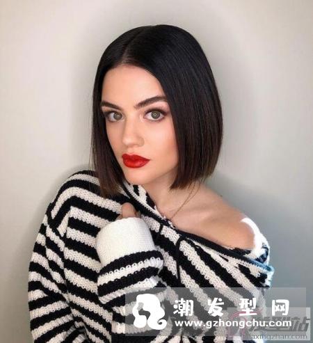 短发女生必读！LUCY HALE 的五个帅气短发造型