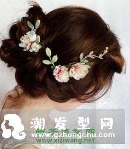 韩式简单盘发 做精致的女人