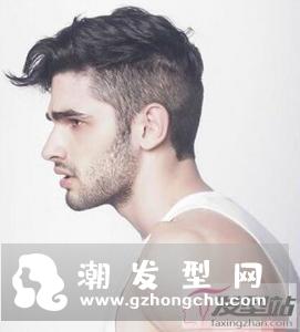 男士渐变短发发型 层次感剪裁洋气酷炫