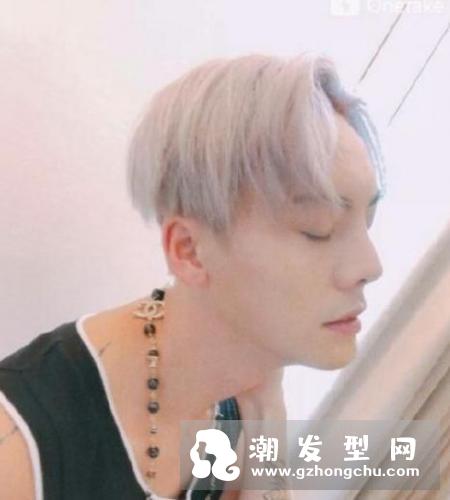 陈伟霆新发型是什么颜色 同款银色怎么染