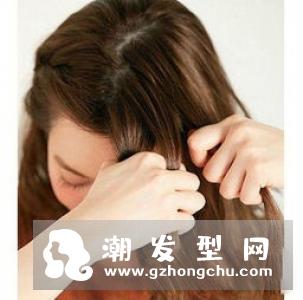 短发编发发型扎法图解 发型师短发编发教学示范一学就会