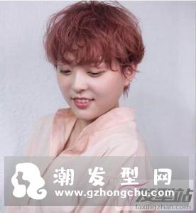 超短发怎么烫好看 清爽利落比男生还帅