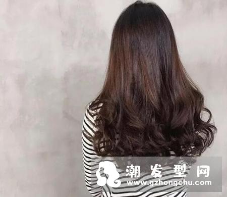 发尾烫发发型图片 是女神还是森女