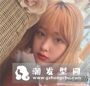 减龄型卖萌短发 染发 卷发少不了