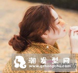 头发少的女生适的盘发 再也不用担心自己Hold不住