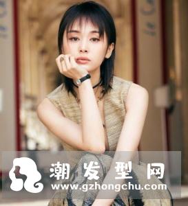 王子文短发叫什么发型 斜刘海还是长短不齐的刘海好看
