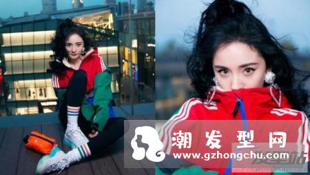 韩式复古可爱羊毛卷发型 短发和长发能见度都极高