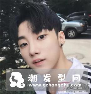 两款帅气男生发型 适合亚洲男生款
