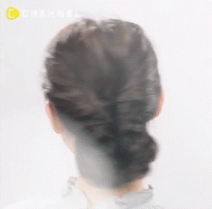 女生盘发发型扎法步骤 只要你的手能动就绝对学的会
