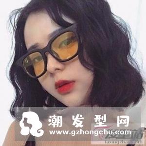蛋卷头短发怎么烫 这样烫灵动瘦脸显气质