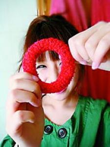 日系蓬松感盘发 减龄显少女萝莉