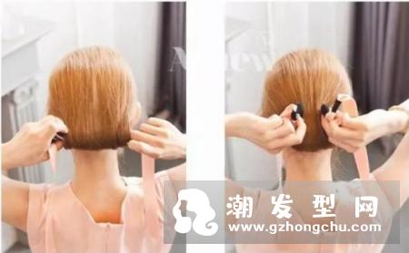 花苞头怎么扎好看图解 蓬松感迷人