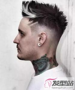 男生推后脖发型 简约帅气潮男必备