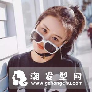 减龄型卖萌短发 染发 卷发少不了