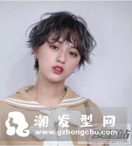 超短发怎么烫好看 清爽利落比男生还帅