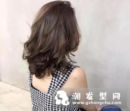 发尾烫发发型图片 是女神还是森女