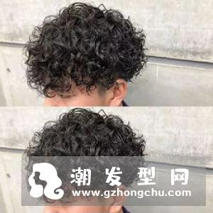 男生嬉皮卷烫发 凌乱小卷发型今年非常火