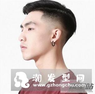 铲青侧分发型 帅气式莫西干