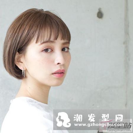 日本女生短发大合集 不同的短发搭配脸型示范