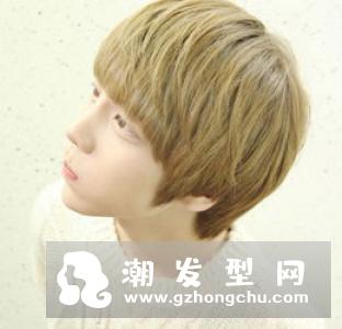 男生短发怎么烫好看 韩式纹理烫短发蓬松瘦脸