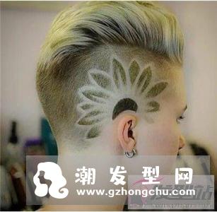 两边鬓角剃掉的女生发型 让你比男生还酷炫帅气