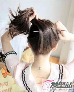 古典舞簪子盘发教程图解