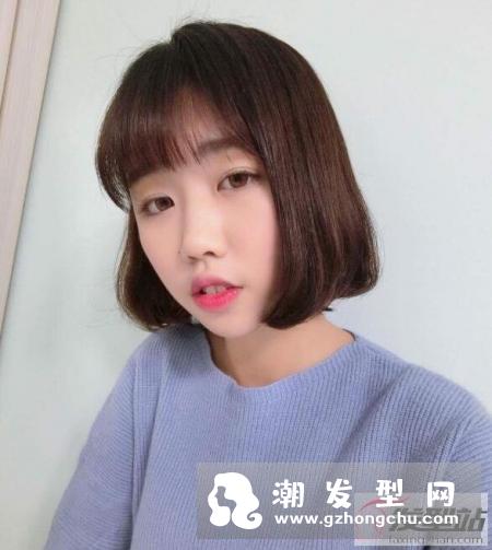 女生发型越短越时尚 不过肩清爽短发推荐