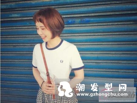 女生发型越短越时尚 不过肩清爽短发推荐