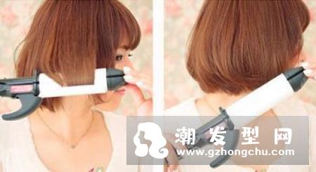 中短发用卷发棒怎么卷 浪漫中卷真的超好看