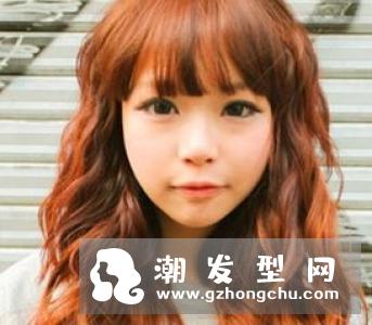 适合女学生的卷发发型 青春活泼成为校园女神