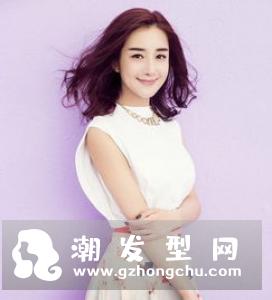 发尾烫发发型图片 是女神还是森女