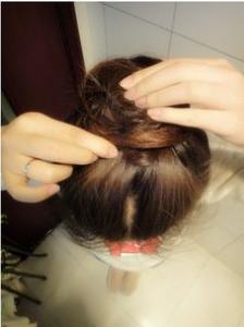 道姑头盘发发型 清爽俏皮又减龄