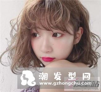 好看的短发烫发发型图片女 日式风睡不醒短烫发更性感