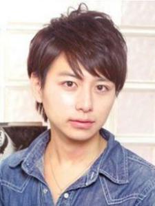 男士潮流纹理烫 男生短烫卷发图片