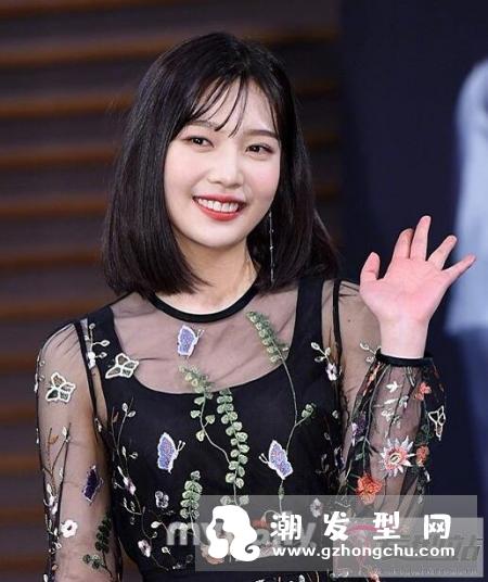 中短发做什么发型好看 朴秀荣中短发清新中不失女人味