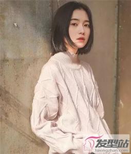 lob头普通人剪的效果 上直下卷vs全直哪款更修颜