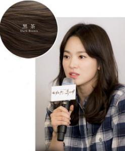 黑茶色是什么颜色 是染的还是漂的